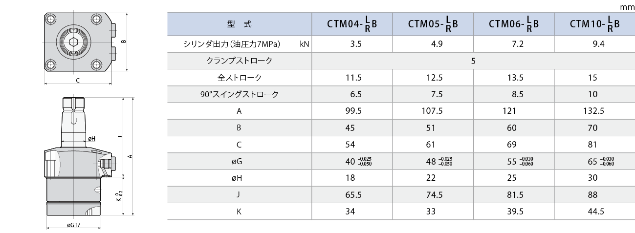 CTM-B外形図 