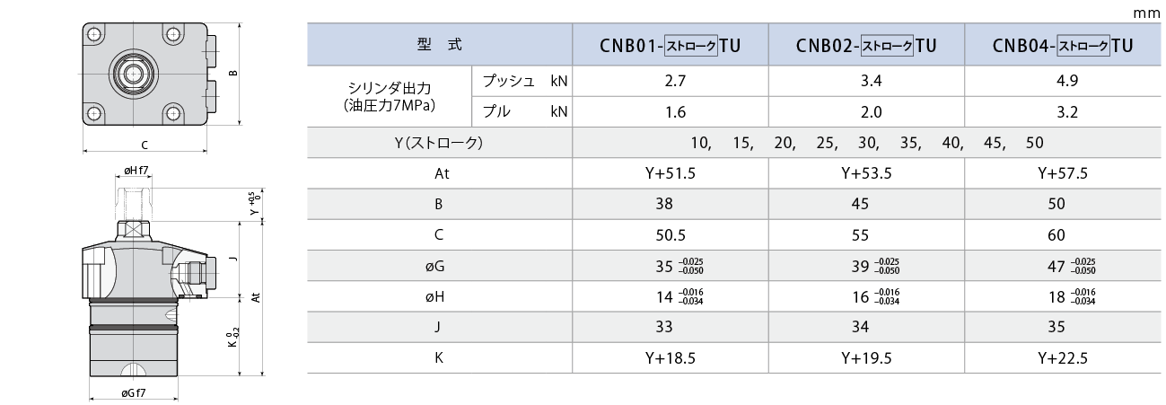 CNB-U外形図 