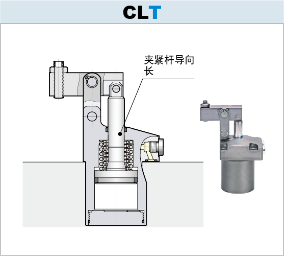 7MPa连杆式夹紧器 单动型CLT