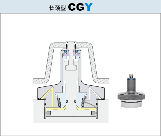 气动扩张夹紧器CGY