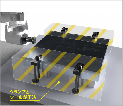 マツバクランプとダブルマグクランプの比較図１