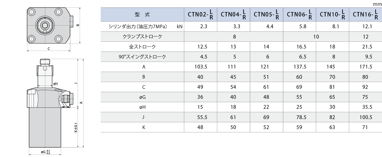 CTN外形図 