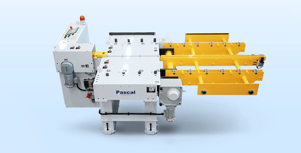2000kN 压力机　　模具 3ton × 1模　｜　载模台・收放滚轮　｜　链传动　｜　