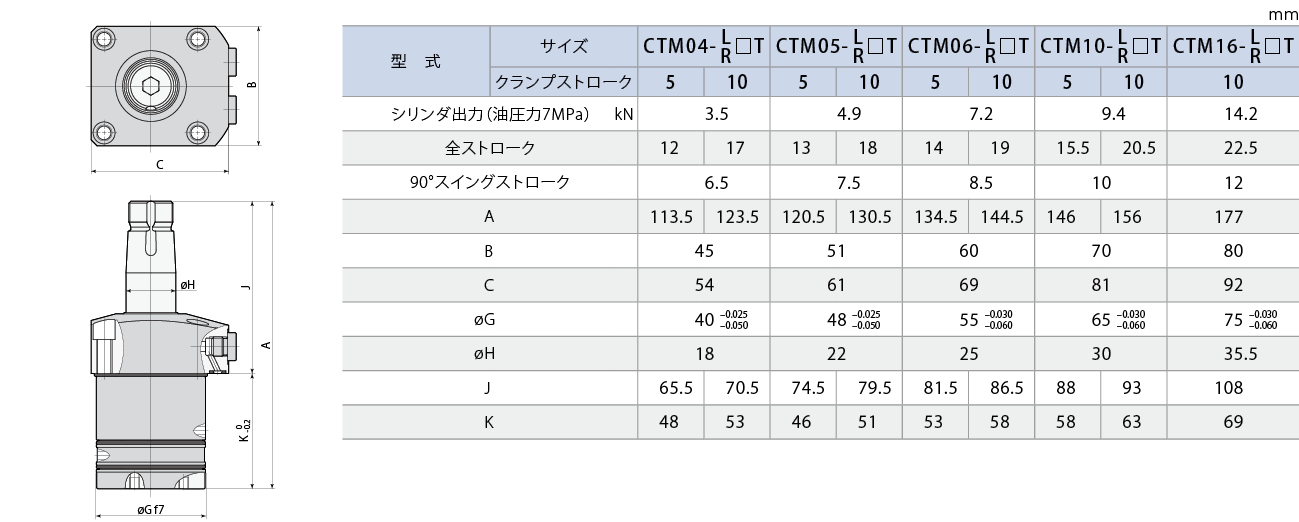 CTM-T外形図 