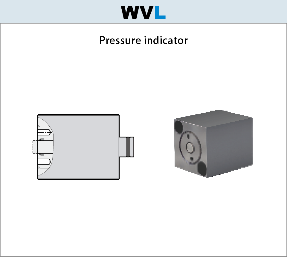 25MPa Pressure indicator WVL