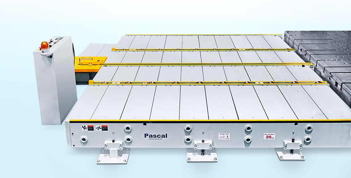 8000kN 压力机　　模具 20ton × 1模　｜ 载模台 ｜ 链传动 ｜