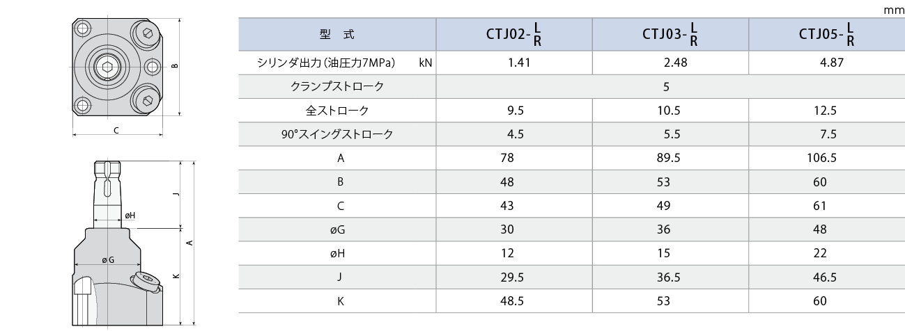 CTJ外形図 